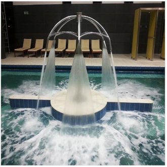 Water Jet – Esernyő AISI304 D1600mm