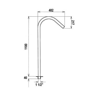 Water Jet Tahiti fúvóka „C”