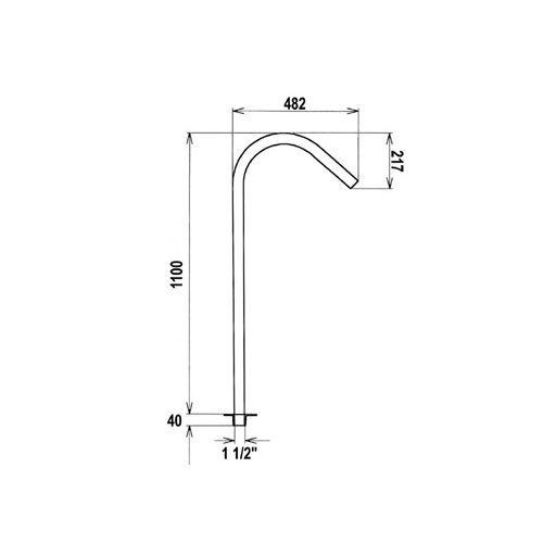 Water Jet Tahiti fúvóka „D”