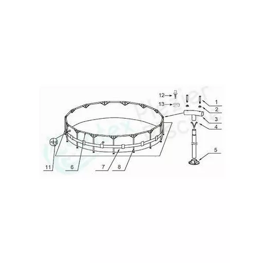 Intex stift védőkupak #10648