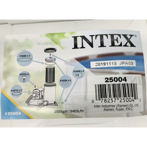 Intex szűrőszivattyú tömítések #25004