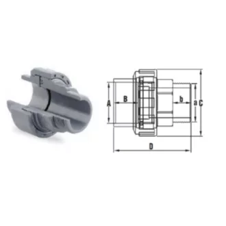 Hollander KB O-gyűrűvel D50x6/4'