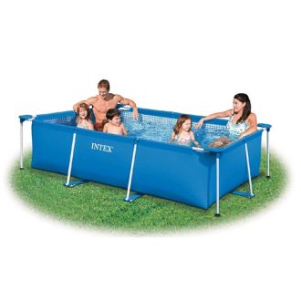 Intex Szögletes fémvázas medence 3m x 2m x 0,75 m #28272