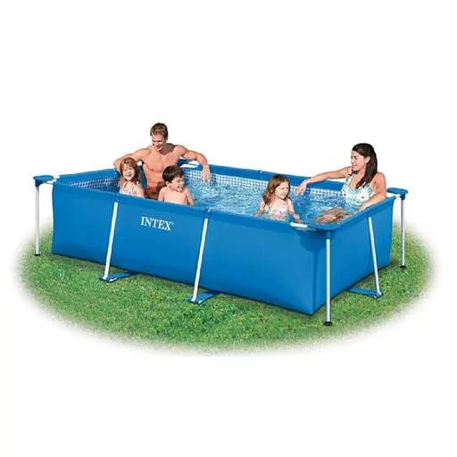 Intex Szögletes fémvázas medence 3m x 2m x 0,75 m #28272