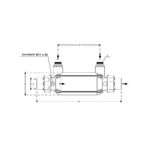Hőcserélő D-KWT-VA Plastic/SS316 45 kW