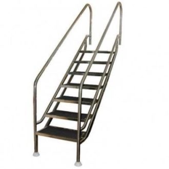 Medence lépcső 500 x 1180 x 1380 mm