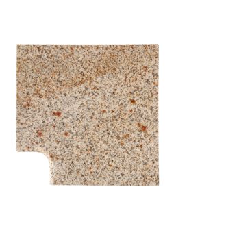 Gránit medence szegélykő sarokelem - Sand színben