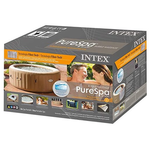 Intex Mini jakuzzi kerek Pure Spa Bubble #28426
