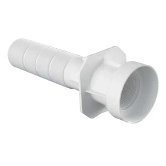   Falátvezetés karimával és védőkupakkal 2" BM / D50