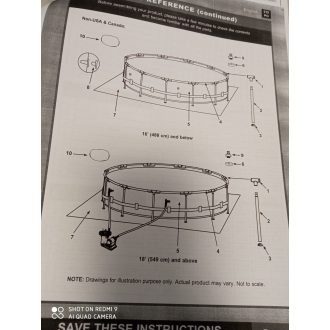 Intex medencéhez, "T" elem #12802
