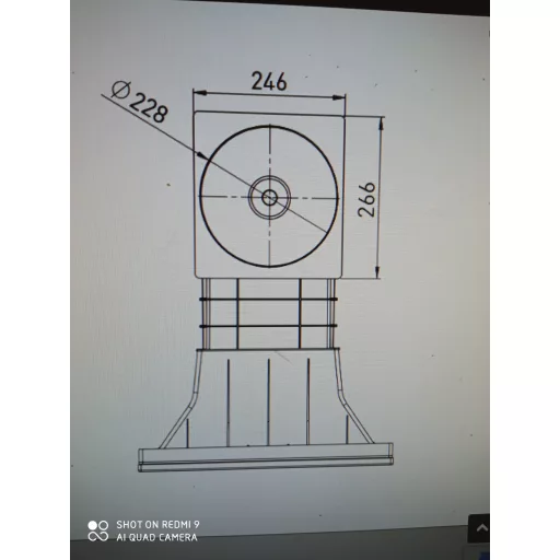 Design szkimmer fóliás A400 fehér 6/4"BM / 2"KM / D50