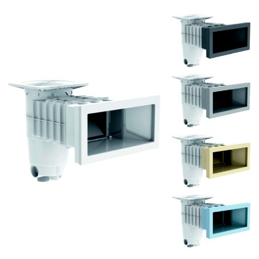 Design szkimmer betonos/fóliás A400 homok 6/4"BM / 2"KM / D50