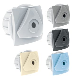 Design befúvó fóliás szürke 2"KM kontra anyával