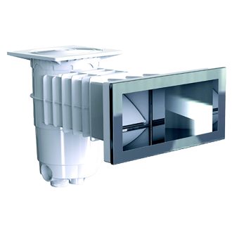   Szkimmer univerzális Design A400 6/4"BM / 2"KM / D50