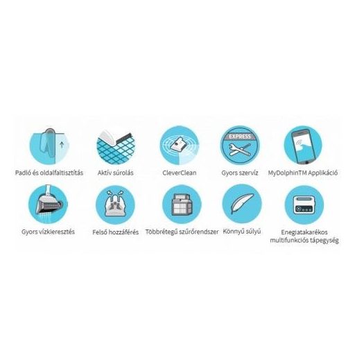 Maytronics Dolphin S300 medence porszívó robot