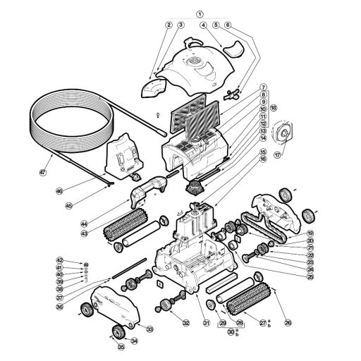 Shark VAC XL medence porszívó robot