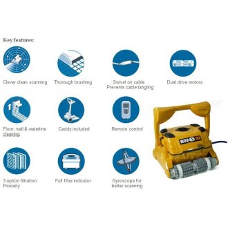 Dolphin wave 100 medence porszívó robot