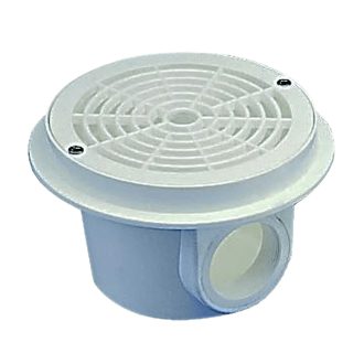 Padlóürítő betonos Ø200mm D63 ragasztós csatlakozóval