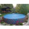 2,5 m x 0,75 m - Kör polipropilén műanyag medence