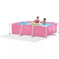 INTEX Metal medence, rózsaszín #28266
