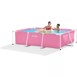 INTEX Metal medence, rózsaszín #28266