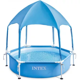   INTEX Canopy Metal Frame fémvázas medence árnyékolóval 183 x 38 cm #28209
