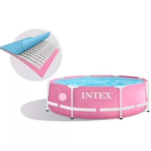 INTEX Metal medence, rózsaszín #28290
