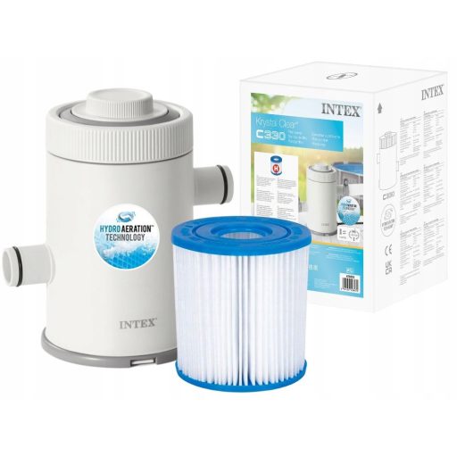 INTEX papírszűrős vízforgató szivattyú 1,2 m3/h 30W #26602