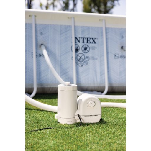 INTEX papírszűrős vízforgató szivattyú 5,7m3/h 165W #26636