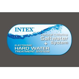   INTEX PureSpa Greystone Deluxe jakuzzi 6 személyes szögletes 193 x 193 x 71 cm szürke / fehér #28452