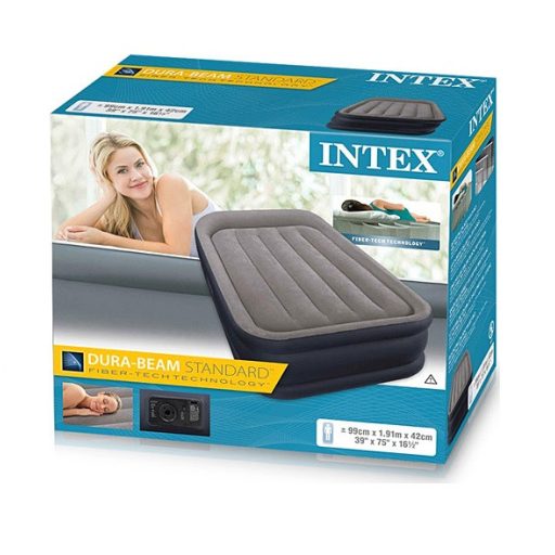 Intex Felfújható ágy beépített pumpával #64132
