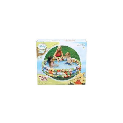 Micimackó gyűrűs felfújhatós gyerekmedence 147 x 33 cm #58915