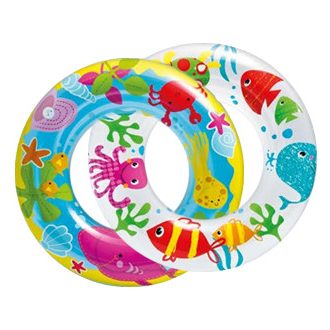   Intex tengeri állatkás felfújhatós úszógumi 61 cm "fehér" #58245