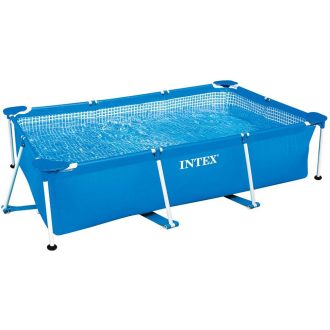   Intex Szögletes fémvázas medence 2,6m x 1,6m x 0,65 m #28271