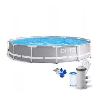 Intex Prizma Fémvázas medence vízforgatóval #26702