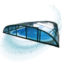 Polikarbonát medencefedés