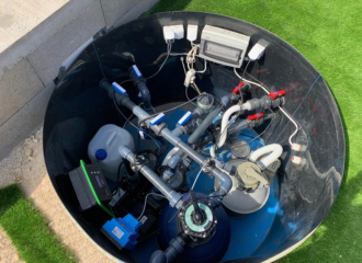 Medence gépeszet szerelés